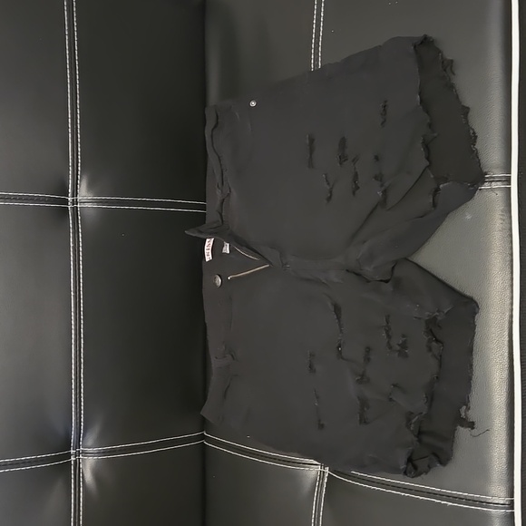 1st Kiss Pants - 1st Kiss Distressed Shorts